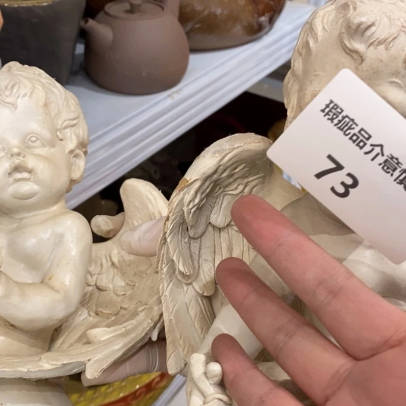 【闪购商品】摆件小*花陶瓷摆件瑕疵特卖