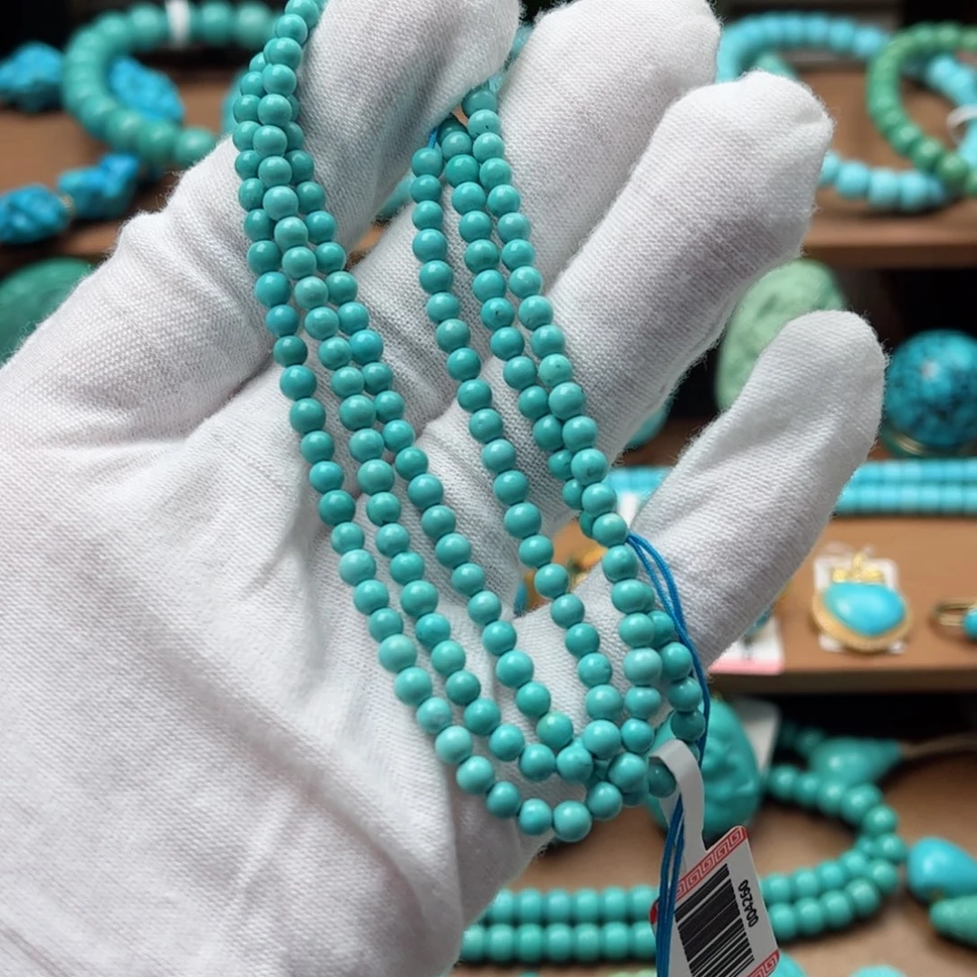 绿松石未镶嵌小米链