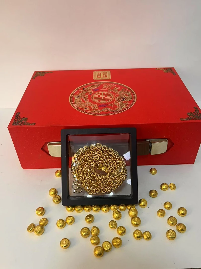 【定制链接 骨】金色古玩收藏老料摆件手把件手工可佩戴