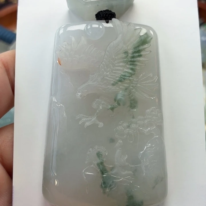 翡翠未镶嵌颈饰天然翡翠a货