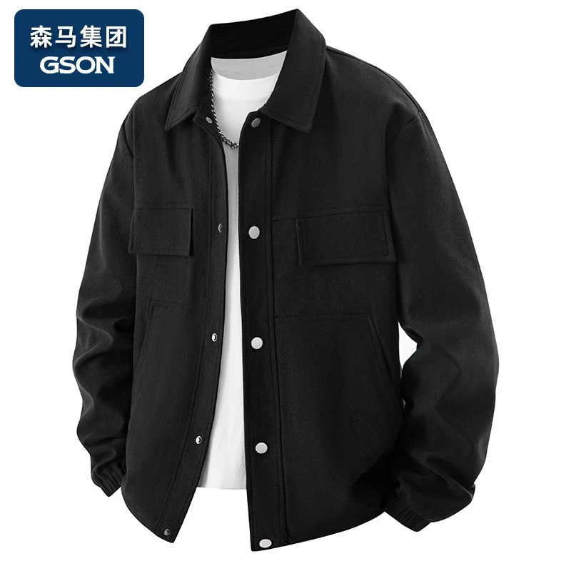 集团品牌GSON工装夹克外套男女同款2025新款春秋季薄款休闲上衣服