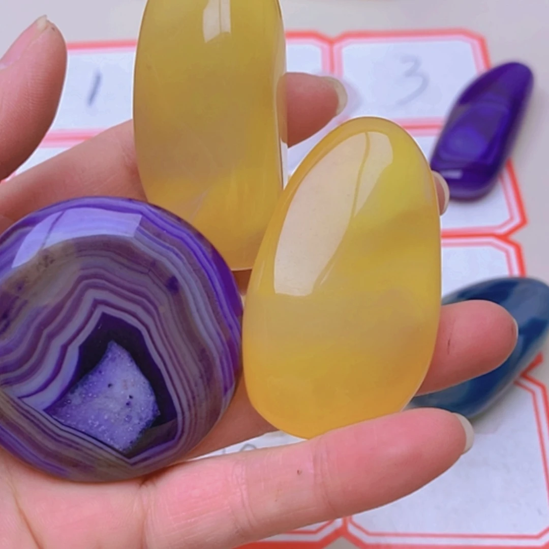 【闪购商品】玛瑙/玉髓珠宝半成品未镶嵌小*宸