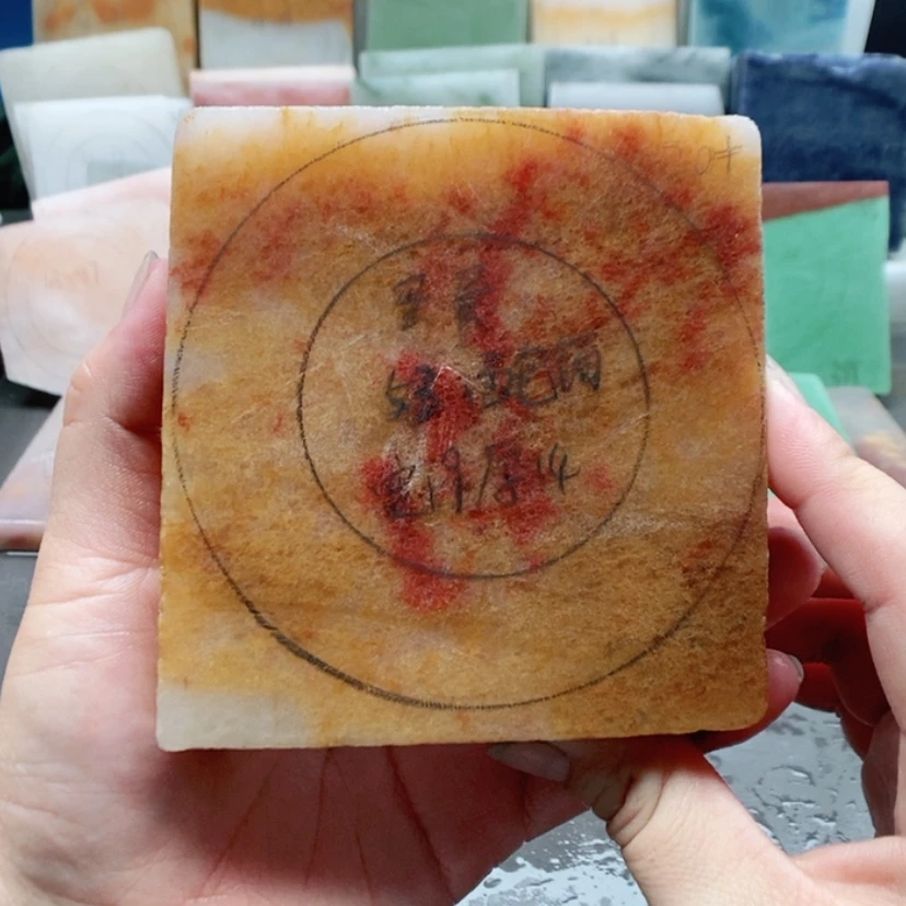 【闪购商品】石英质玉（金丝玉）手镯未镶嵌蛋*加工定制
