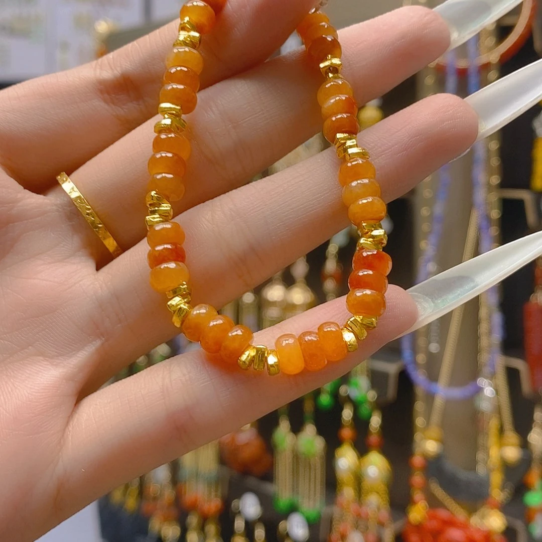 翡翠合金耳饰翡翠