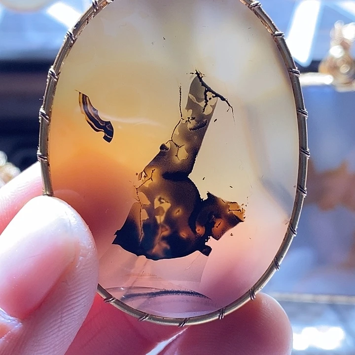 玛瑙/玉髓未镶嵌颈饰