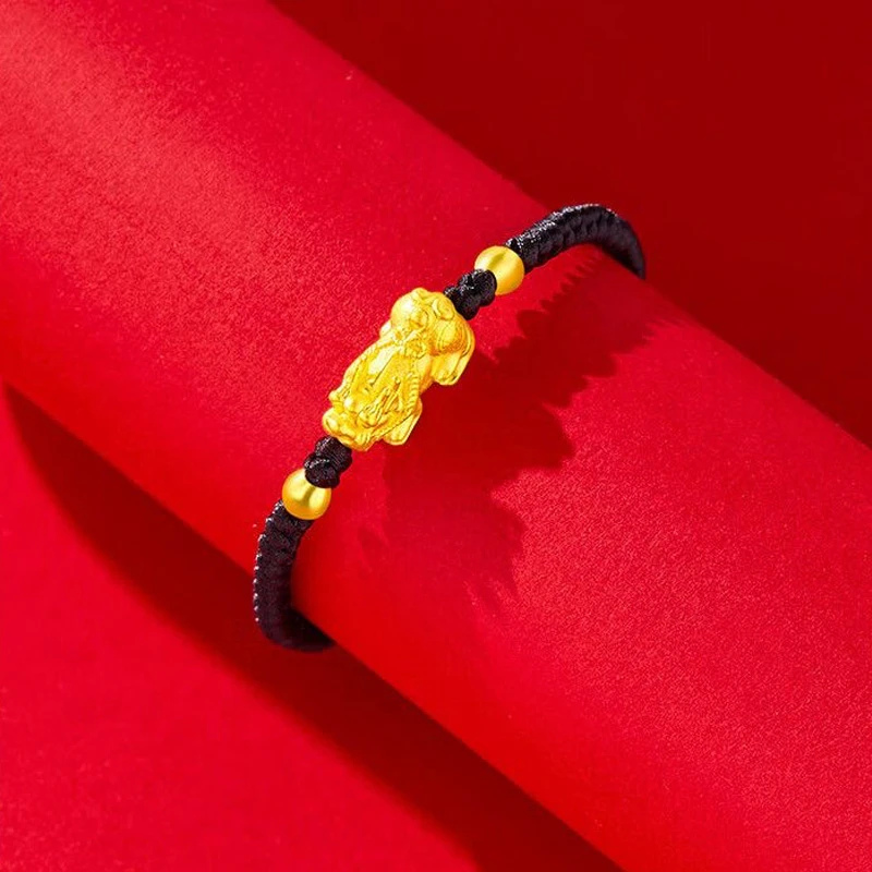 【先生推荐】蛇年新款红绳中国结貔貅寓意手绳男女同款民俗工艺
