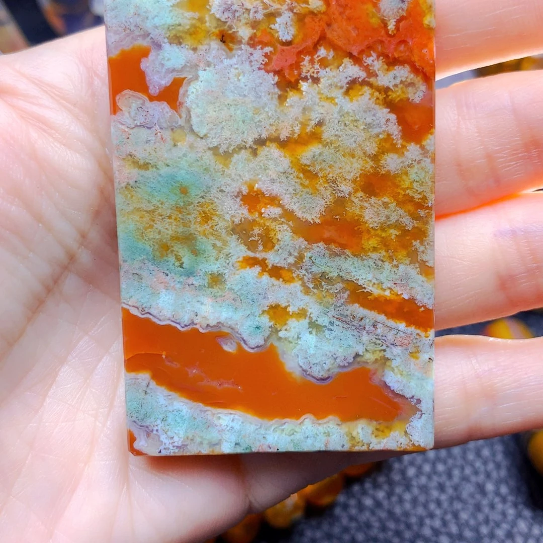 玛瑙/玉髓吊坠6未镶嵌上***。