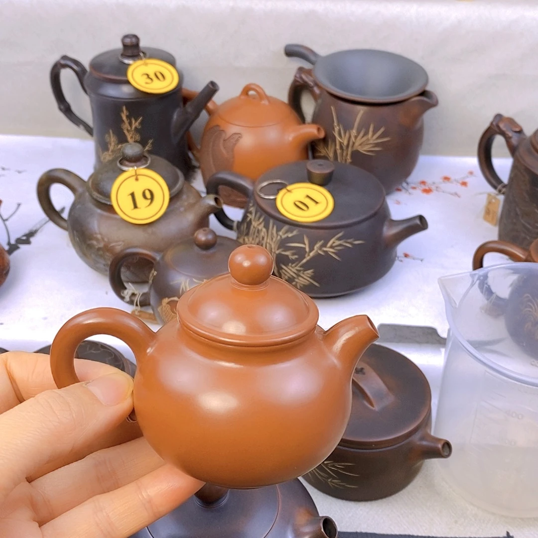 陶瓷豪手把壶120毫升