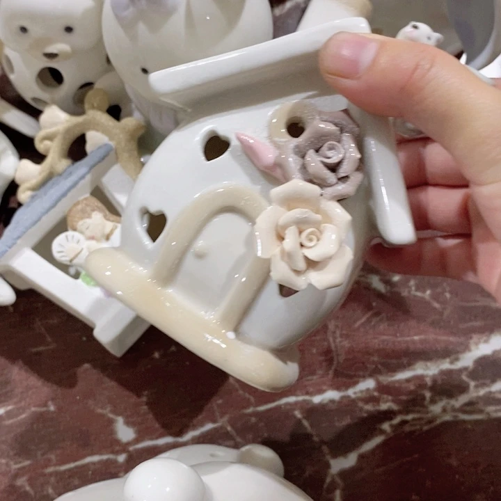 瓷片陶瓷树脂家居摆件