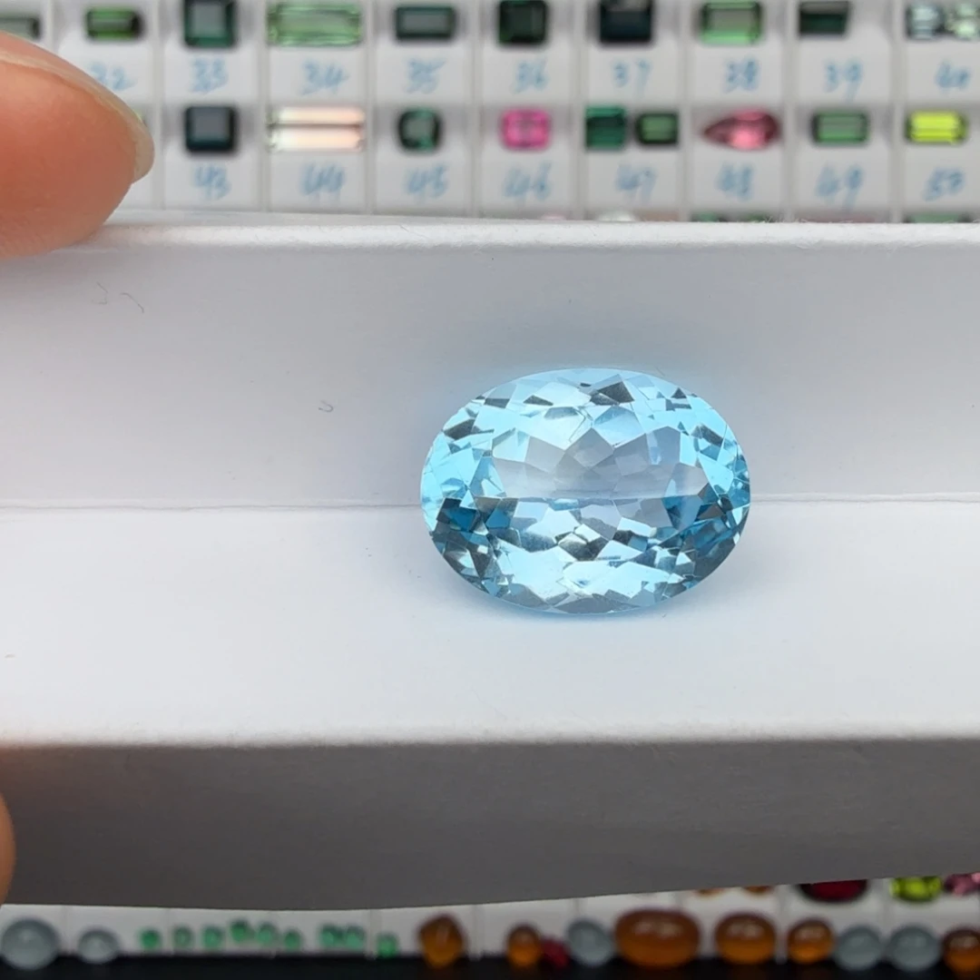 托帕石裸石天然13.2克拉