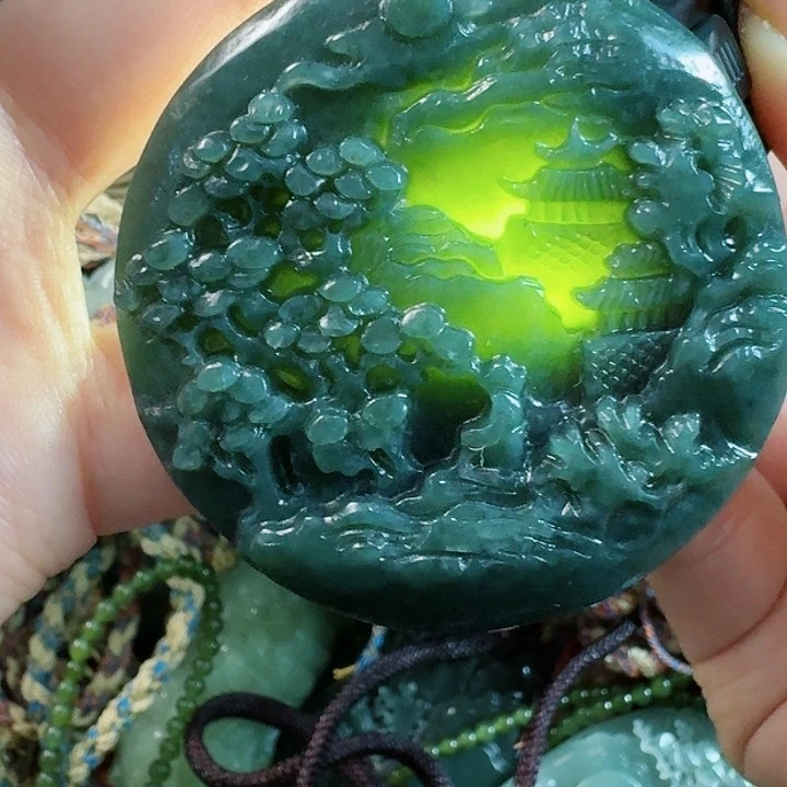 和田玉把件未镶嵌