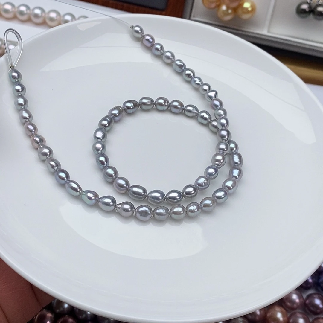淡水珍珠合金颈饰