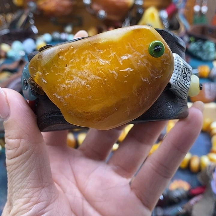 蜜蜡未镶嵌手镯手镯