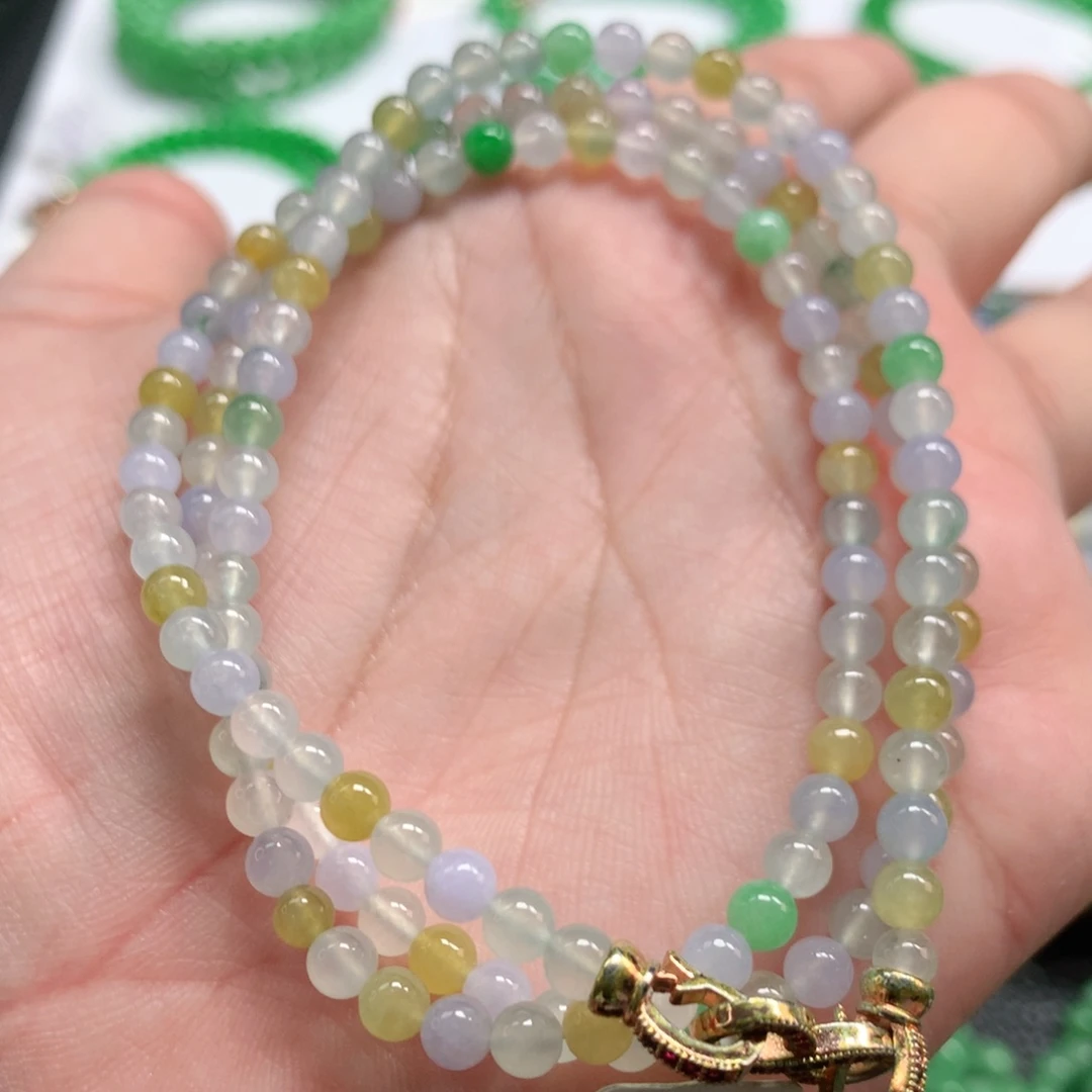 翡翠未镶嵌手链翡翠