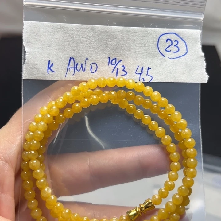 未镶嵌定制翡翠项链