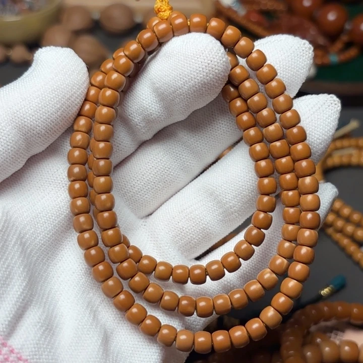 橄榄核手串5.4mm橄榄核尖直切挂脖