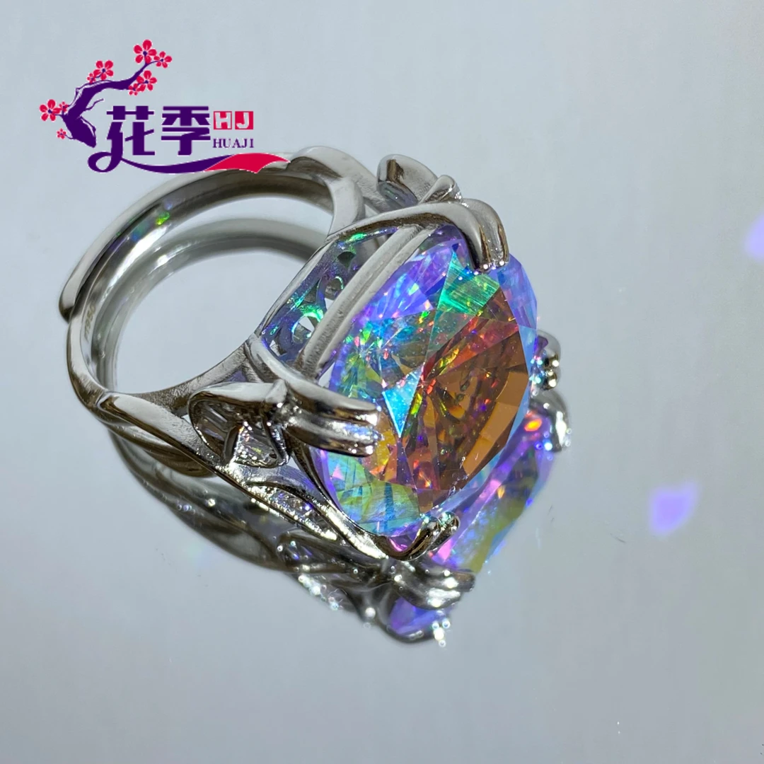 【花季】 原创炫彩强荧光戒指XG106