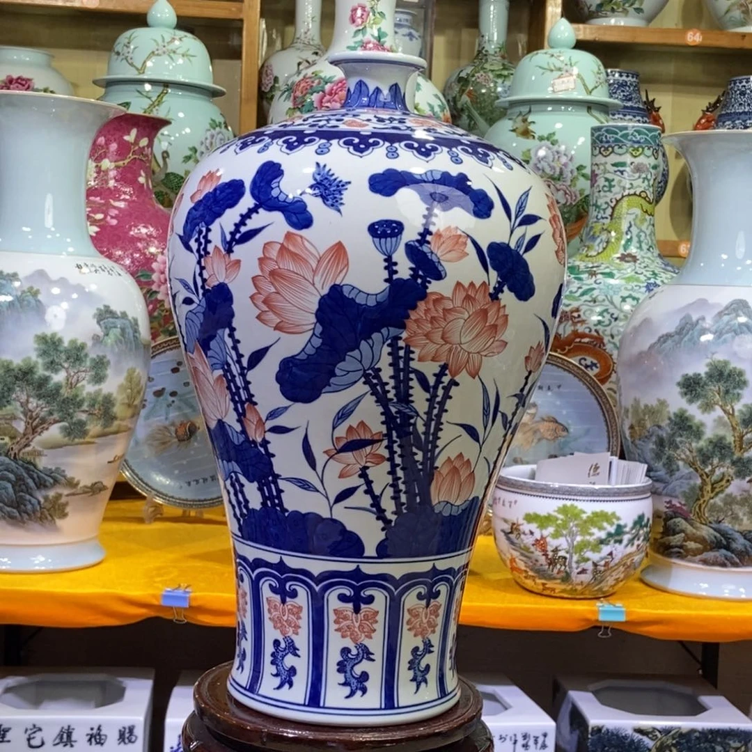 景德镇陶瓷花瓶摆件
