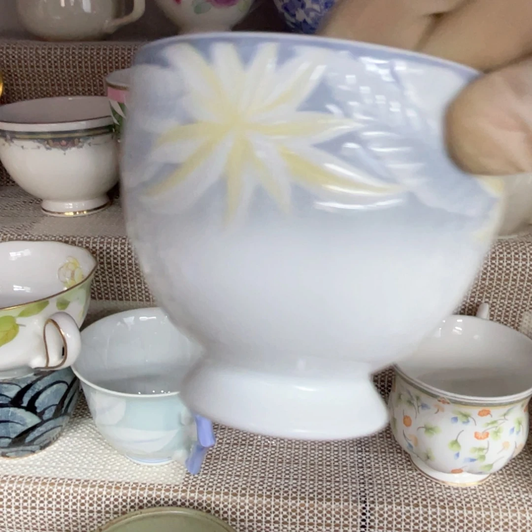 鹿屋家美丽的咖啡杯平*