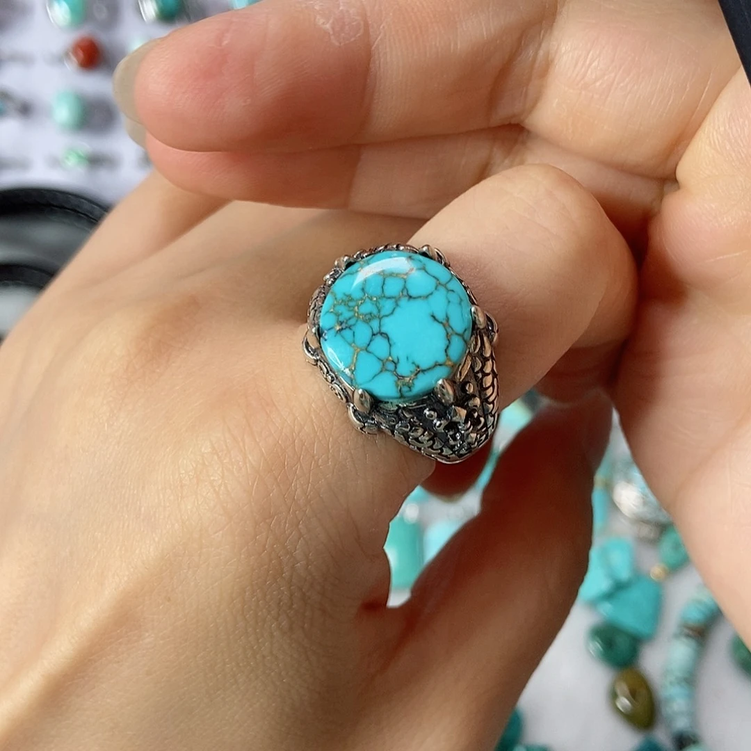 未镶嵌绿松石珠宝奇石