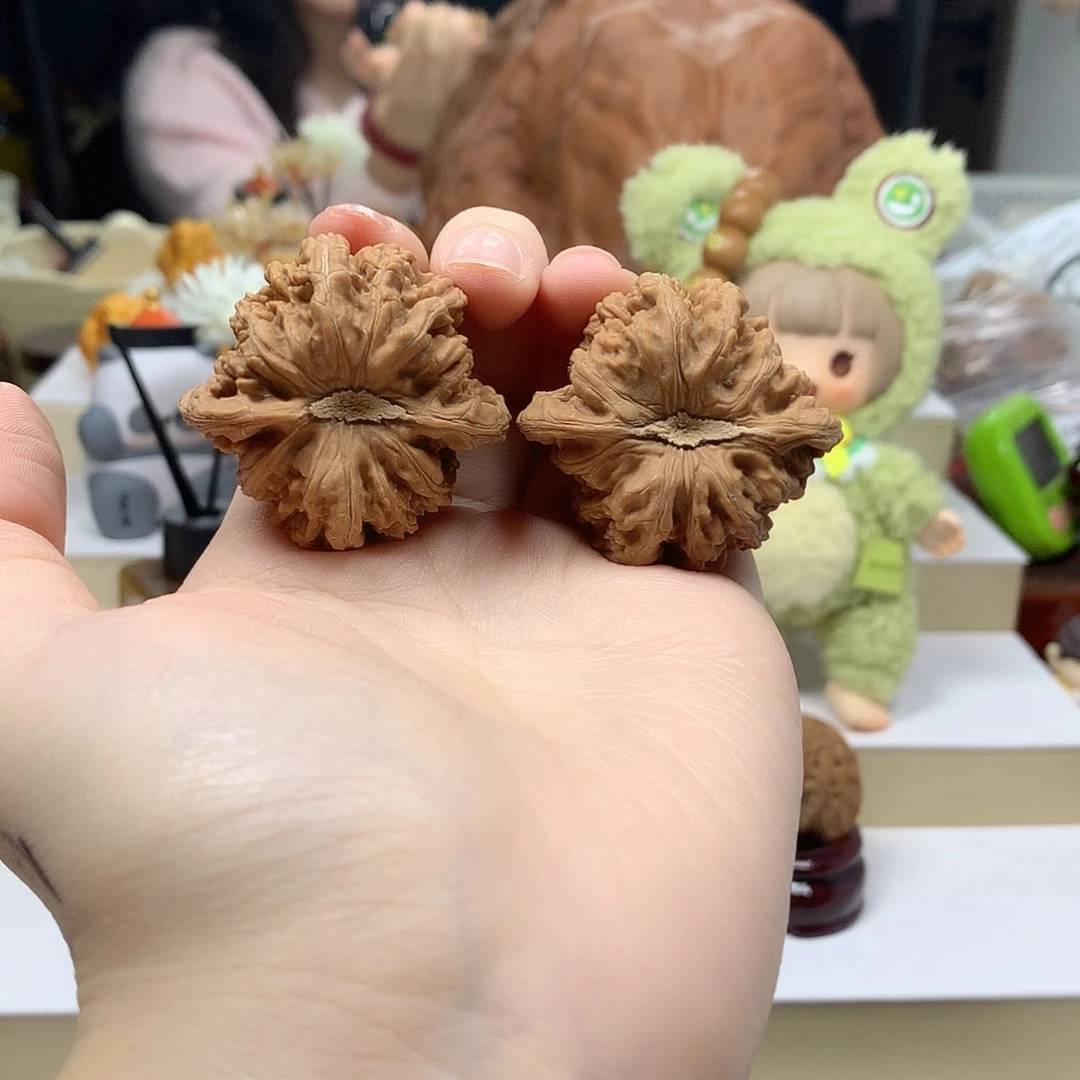 桃核吊坠承德密纹恶魔之眼