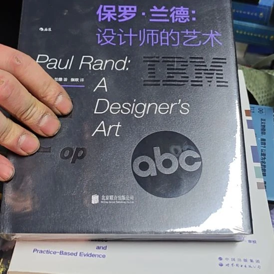 保罗兰德设计师的艺术精装库存书