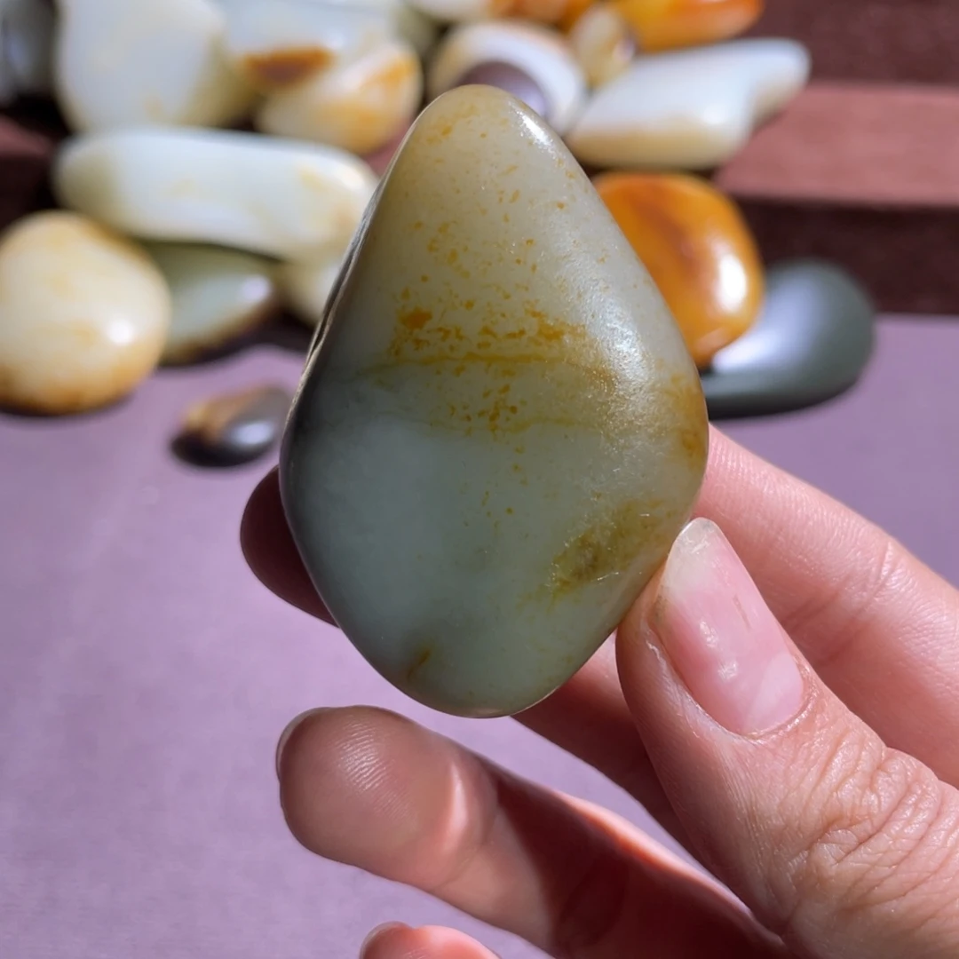 和田玉（子料）未镶嵌挂件71