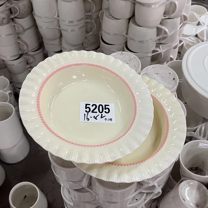 搪瓷外贸陶瓷餐具用品微瑕5205