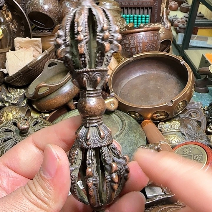 铜器办公室茶室摆件