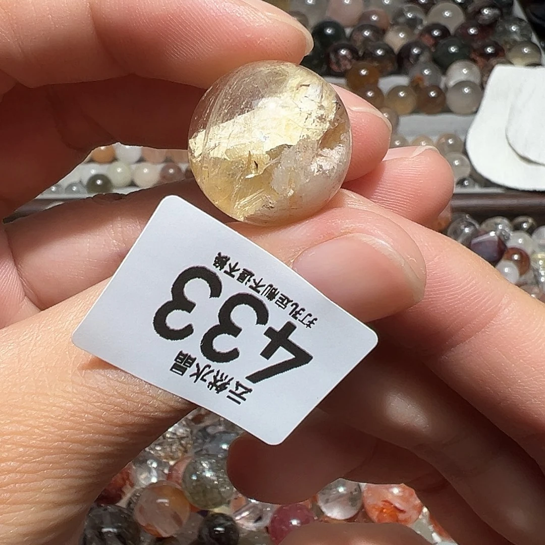 水晶未镶嵌珠宝半成品