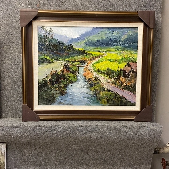 油画带外框画心尺寸40*50㎝