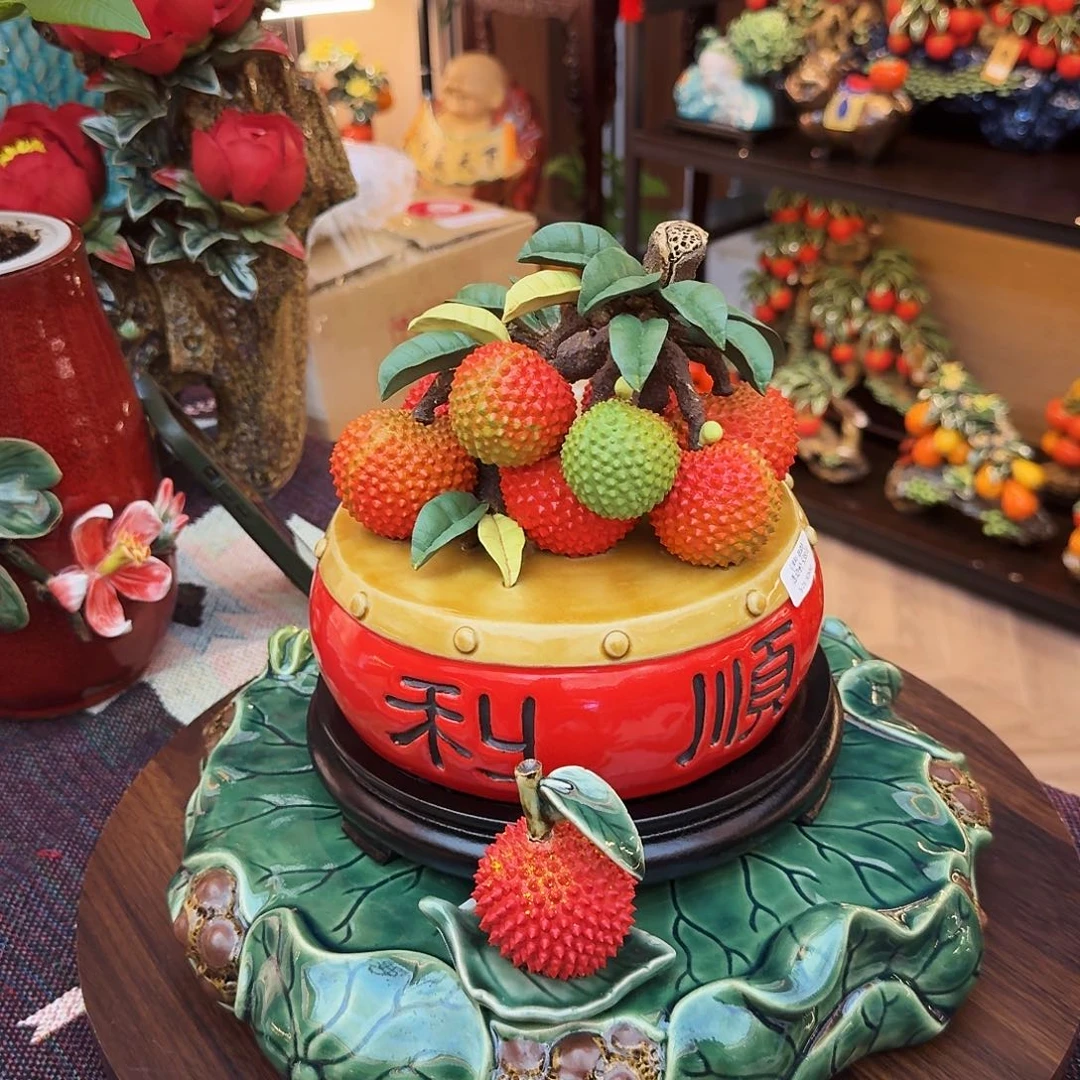 用***3陶瓷荔枝王顺利鼓20直径