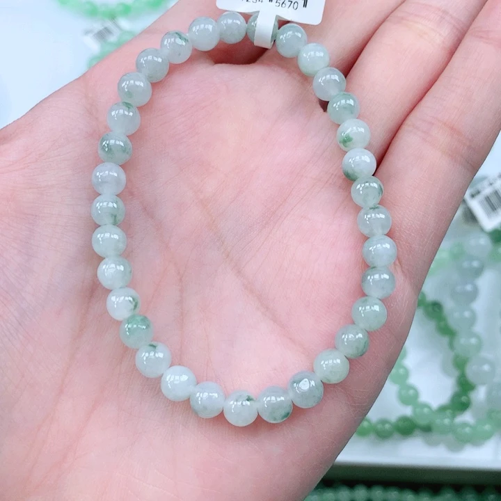 未镶嵌手链翡翠翡翠