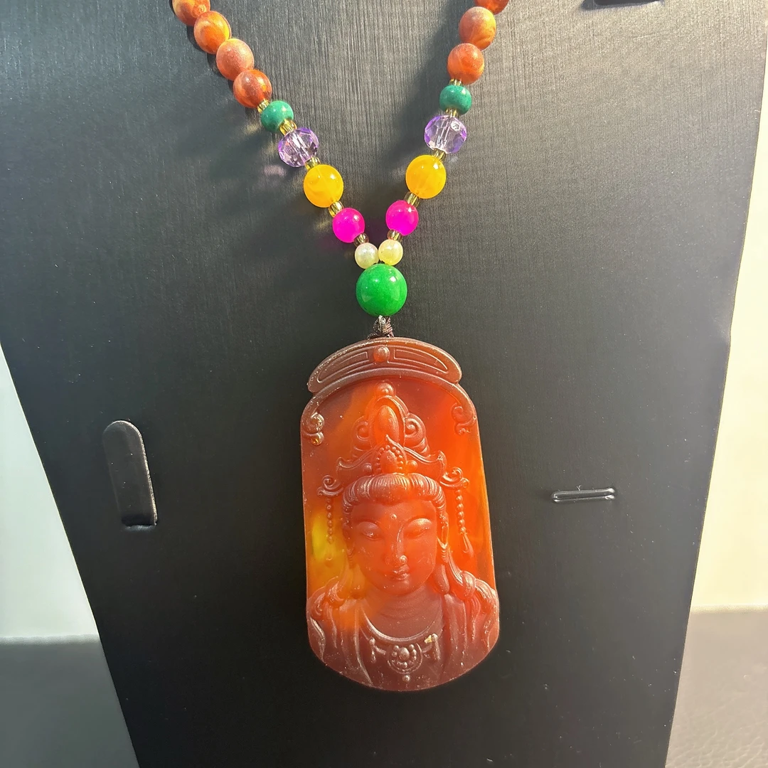 【玉萃轩】XB5-59精品时尚百搭毛衣链【原创】