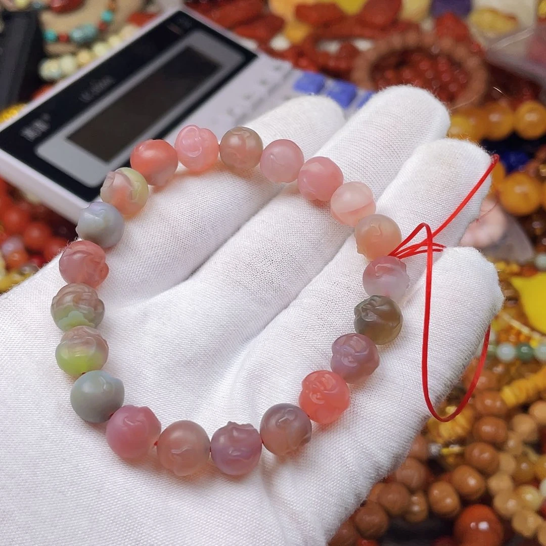 玛瑙/玉髓手链未镶嵌买**！45346