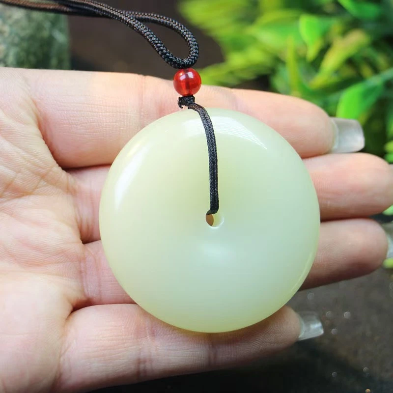 【李总春节大礼】未镶嵌多样性发一天然平安扣吊坠Q003+随机吊坠