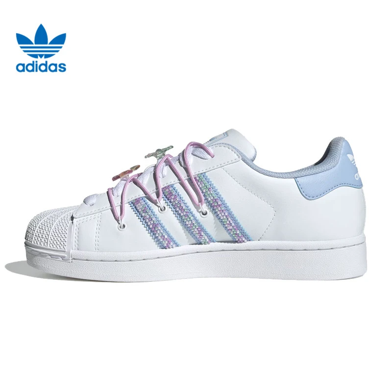 adidas阿迪达斯【大】三叶草女鞋SUPERSTAR运动休闲鞋JR1332