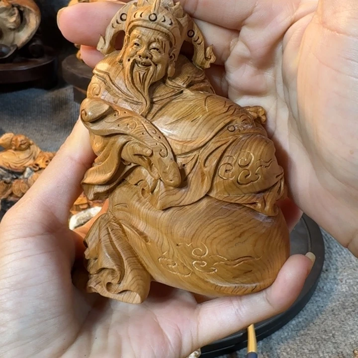 崖柏摆件手把件等