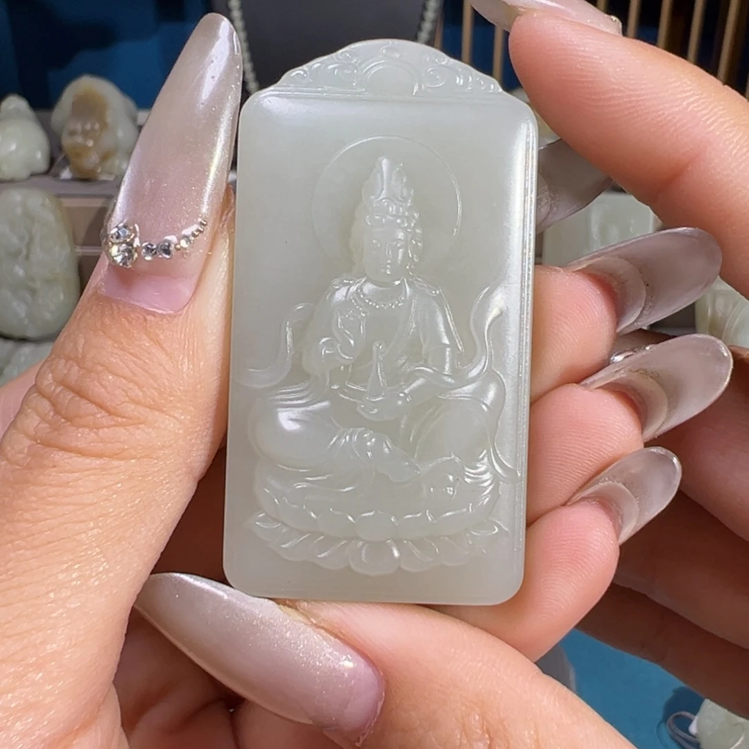 和田玉（糖玉）未镶嵌颈饰