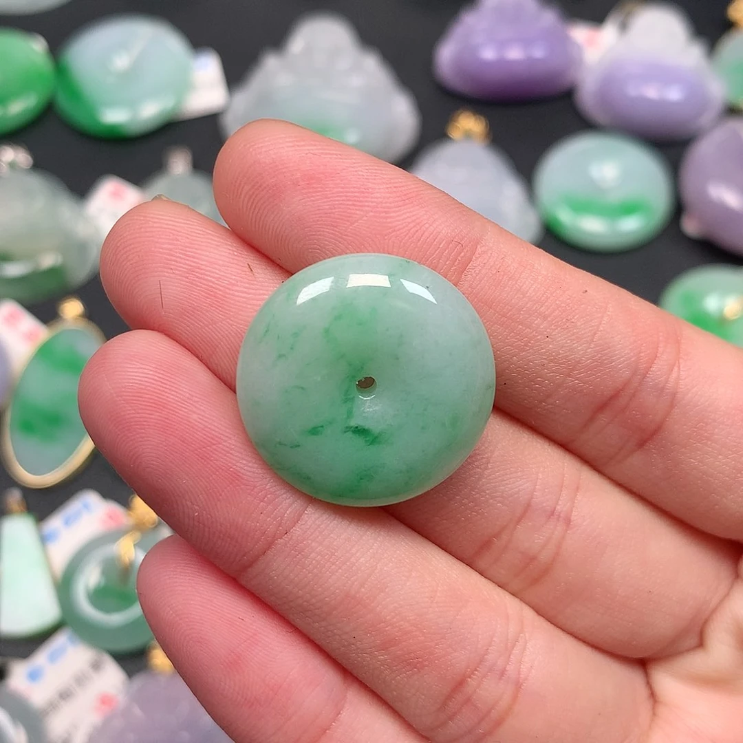 颈饰未镶嵌翡翠翡翠吊坠