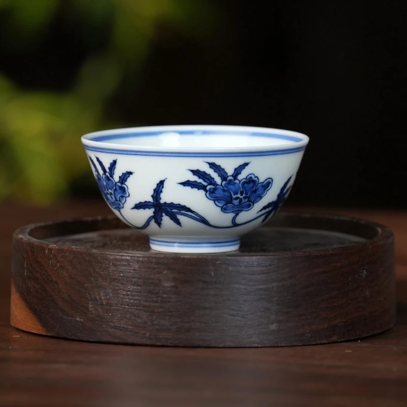 【晓隐柴窑】秋葵杯 | 100ml | 周大乐优选 | 景德镇陶瓷