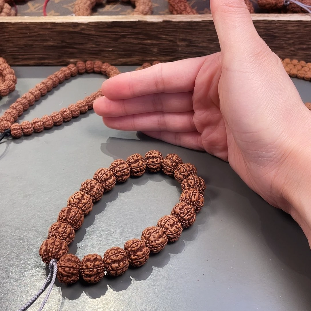 手串金刚菩提红方印14➕单圈