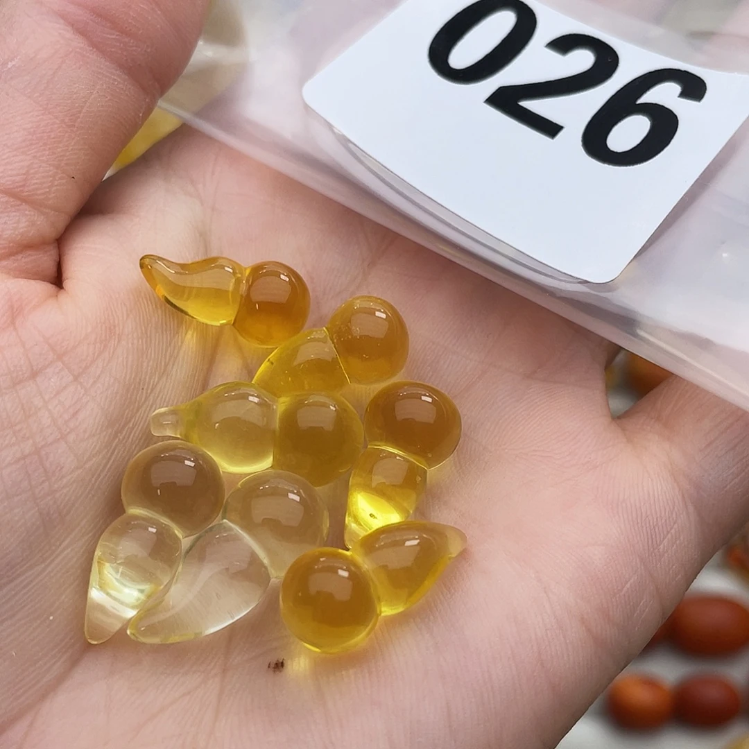 琥珀吊坠(不含链)未镶嵌