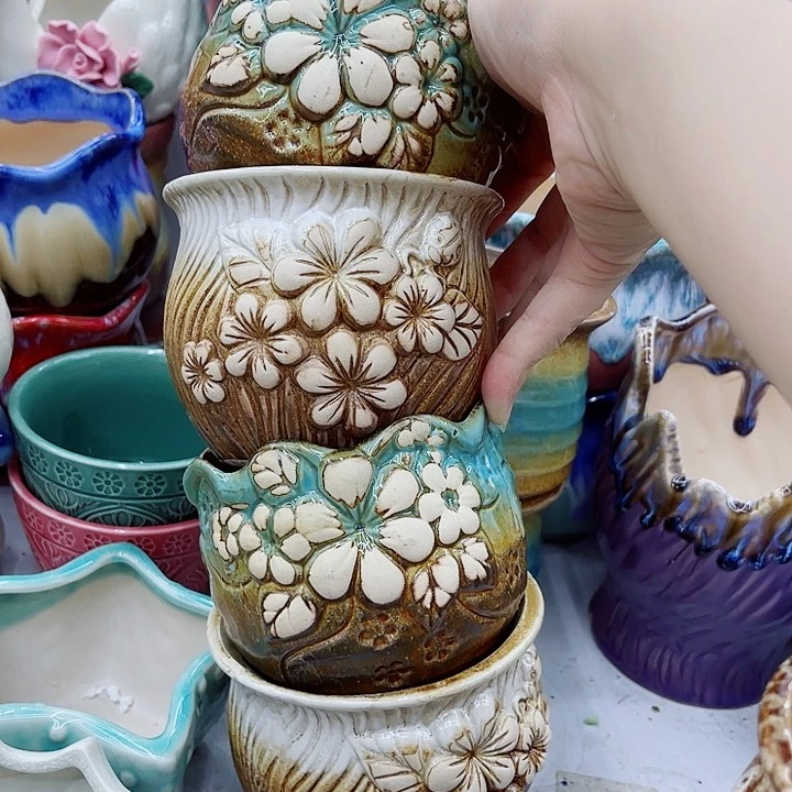 多肉绿植陶瓷花盆