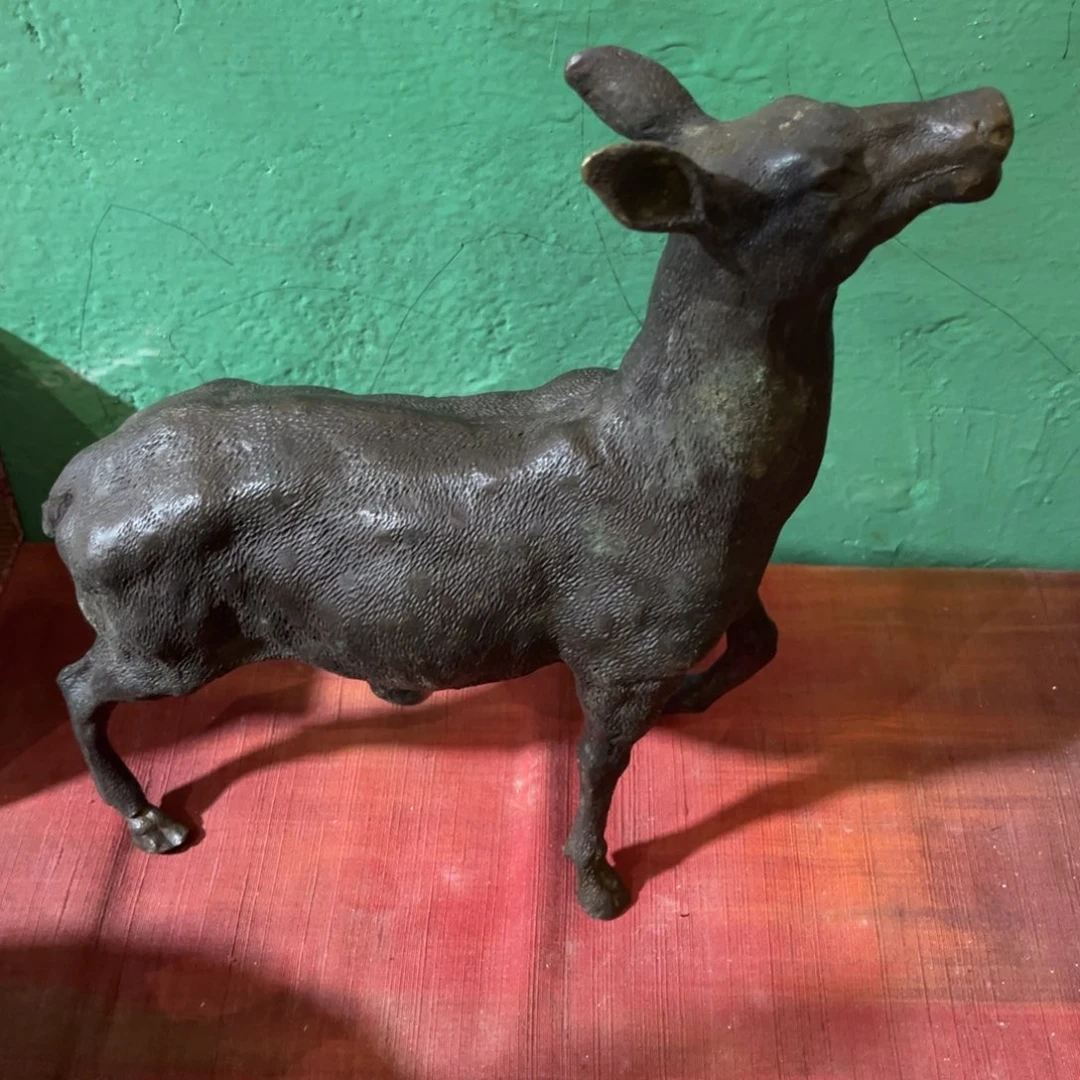 铜中古工艺品摆件