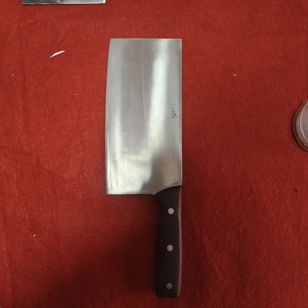 夹钢9Cr18MoV不锈钢女士款斩切两用刀八两左右重可砍鸡鸭鱼小排骨