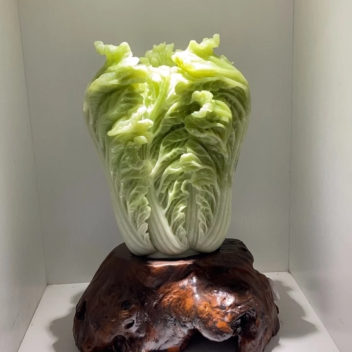 未镶嵌蛇纹石玉（覆膜）珠宝奇石