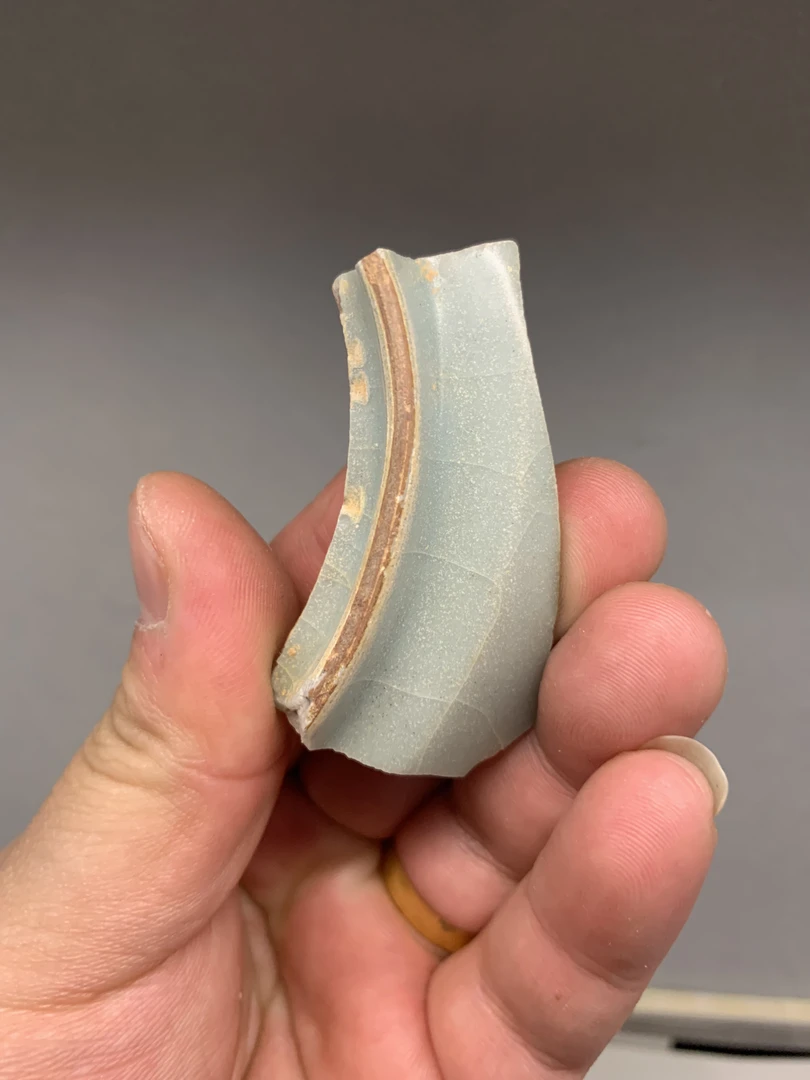 龙泉窑，残片标本青瓷