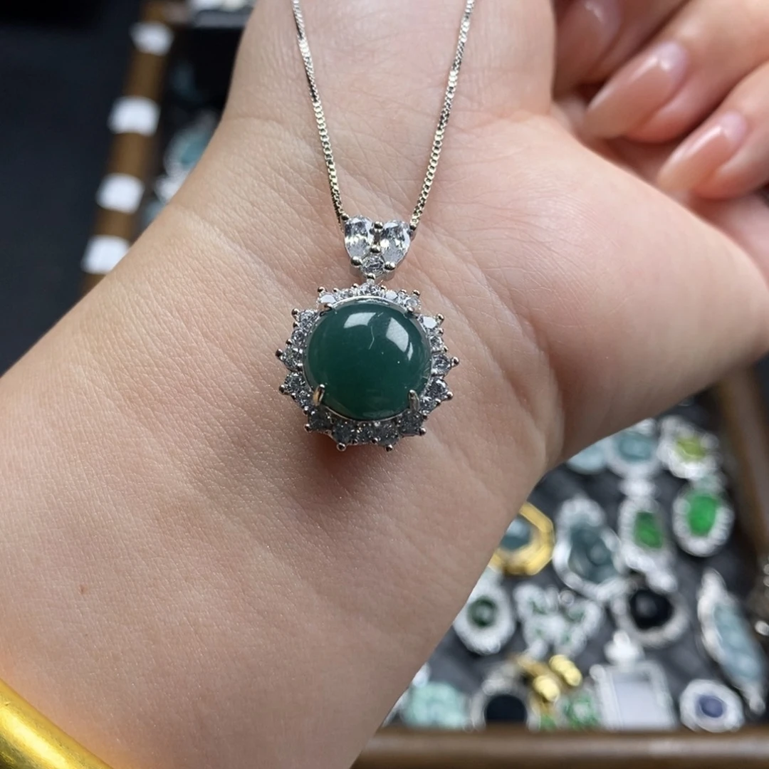 未镶嵌挂件翡翠翡翠