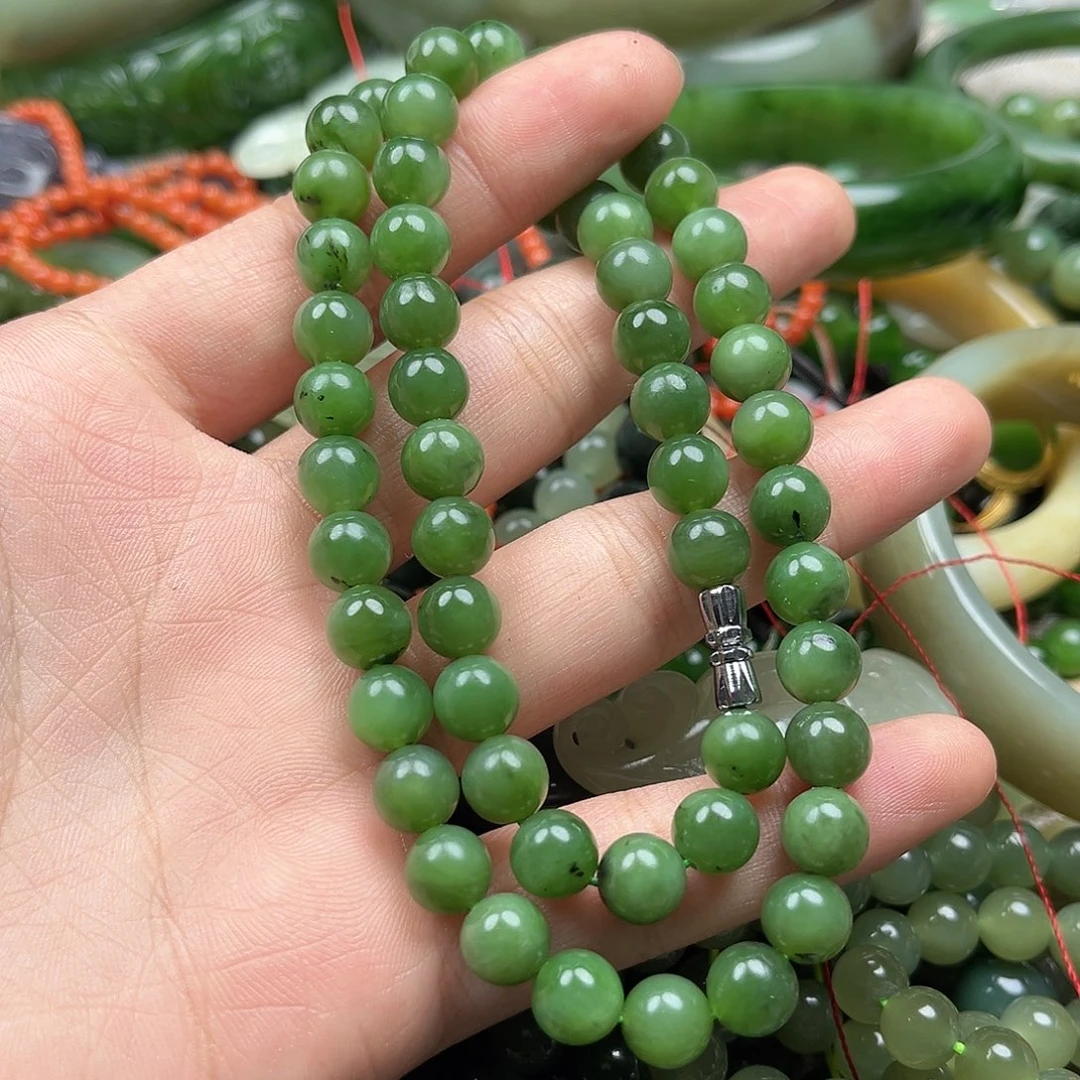 和田玉（碧玉）未镶嵌颈饰